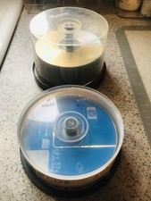 Lot Of Blank CD’s Compact Disc Recordable And Dvd+R Memorex & HP Invent picture