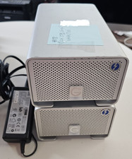 2x G-Technology G-RAID 4TB Thunderbolt External HDD 0G02289 w/ AC *Tested* picture