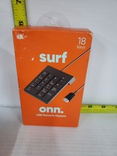 ONN USB Numeric Keypad 18 key 5 foot cord plug picture