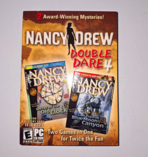 Her Interactive Nancy Drew Double Dare 4 PC CD-ROM: Old Clock & Blue Moon Canyon picture