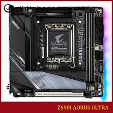 FOR GIGABYTE Z690I AORUS ULTRA LGA1700 DDR5*2 96GB Mini-ITX Motherboard Test OK picture