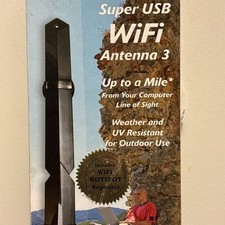 C. Crane Super USB WiFi Antenna 3 Up To 1 Mile For Outdoor Use Home, RV, Mobile picture