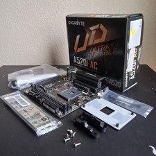 GIGABYTE A520I AC Mini-ITX Motherboard Socket AM4 AMD WiFi Bluetooth w/ Box picture