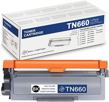 1 Pk TN660 High Yield Toner Cartridge for Brother MFC-L2700DW HL-L2300D tn-660 picture