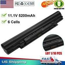 ✅LOT YFDF9 Battery For Dell Latitude 13