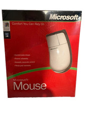 VTG NOS Microsoft Mouse 2.0 Intellipoint 365-00084 HDWR WIN32 Computer New PS/2 picture