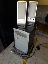 Altec Lansing 2.1 Wired 2.1 Channel Speaker System 3.5mm Silver/Gray picture