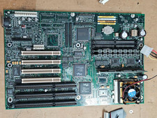 Vintage Intel Advanced/EV 430FX Triton Socket7 Motherboard PBA 641508-843 w/CPU+ picture