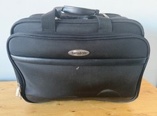 Samsonite Rolling Laptop Bag Mobile Office with Wheels Briefcase Black picture
