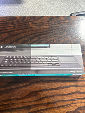 Logitech K830 Illuminated Keyboard w/ Built-In Touchpad, Bluetooth, Black picture