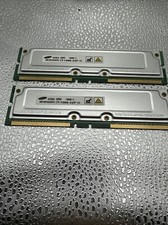 Lot of 2 Samsung 0302 128MB/4 MR16R1624DF0-CT9 1066-32P 102 Memory RAM  picture