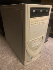 Vtg Custom PC Tower CLEAN Intel Pentium 1GB RAM Sony Disk Iomega Zip 450w Retro picture