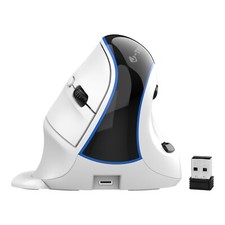 J-Tech Digital Wireless Mouse, Vertical Ergonomic Mouse with Bluetooth Dual M... picture