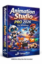 Animation Studio PRO 2026 - 3D/2D Motion Graphic Design Software Windows picture