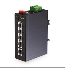 MokerLink 4 Port Gigabit Managed Industrial DIN-Rail Ethernet Switch picture