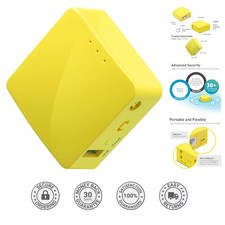 Lightweight Mini Travel Router with Dual Ethernet & Easy Setup via App picture