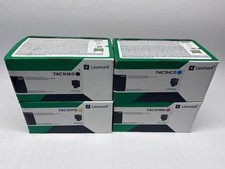Lexmark High Yield Toners 74C1HC0 74C1HM0 74C1HY0 74C1HK0 picture