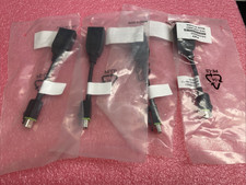 LOT OF 4X PNY 91008582V3 Mini Male to Female Displayport Adapter Cables. picture