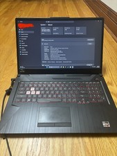 w/Charger ASUS TUF GAMIMG Laptop A17 GTX 1650 RYZEN 5 4600H  8GB RAM  512GB SSD picture