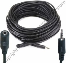 50ft long 3.5mm Stereo Male~Female Extension Audio/Headphone/ /MP3 Cable/Cord picture