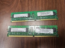 RAM MEMORY - QIMONDA 1GB (2x512MB) HYS64T64000HU-3.7-A DDR2 PC2-4200U 1Rx8 picture