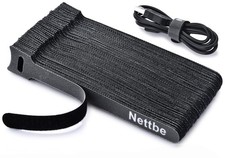 60 PCS 6 Inch Adjustable Cable Ties, Reusable Cord Management Straps picture