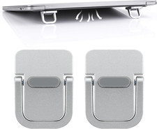 2 Pcs Mini Portable Foldable Keyboard Stand for Desk, Invisible Laptop Stand,... picture