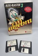 Alge-Blaster 3 Software Windows 3.5” Disk Algebra Davidson Math Curriculum 1993 picture