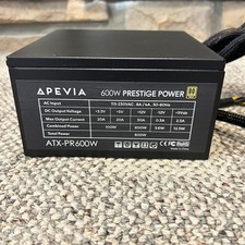 Apevia ATX-PR600W Prestige Power Supply 600W 80+ Gold Certified picture