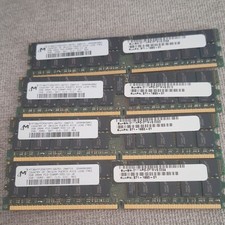 Micron 8GB (4x2GB) DDR2 PC2-5300 ECC Registered 240-Pin DIMM RAM picture