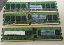 Lot of 35 HP 405475-051 1GB 1Rx4 PC2-5300P ECC Server Memory Modules  picture