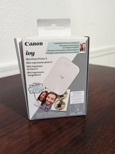 Canon ivy Mini Photo Printer 2nd Gen Pure White Zink Bluetooth Portable picture