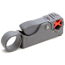 Double Blade Rotary Coaxial Cable Stripping Tool RG6 RG59 Wire Cutter Stripper picture
