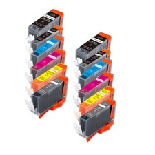 12P Ink Cartridges Quality Set (BK PBK C M Y GY) for 225 226 MG6120 MG6220 MG812 picture