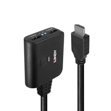 Lindy W128802315 38356 2 Port HDMI 4K60 Splitter Cable ~E~ picture