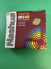 Nashua MD2-HD Formatted Double Sided High Density 5.25 Diskettes w/ 10 Per Box picture