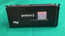 Intel Pentium II MMX Tech. 400MHz FSB 100MHz Slot 1 Processor w/Heat Sink picture