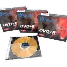 Plextor DVD +R RW 4.7 GB 120 min Video 8X 3 5 Unopened pkgs + 1 Disks New 10480 picture