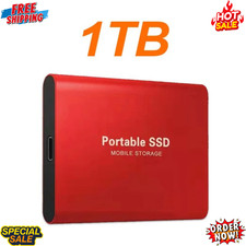 External SSD 1TB 2TB 4TB Portable Hard Drive USB 3.0 Type-C High Speed PC Mac picture