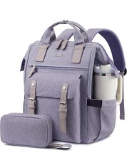 LOVEVOOK Laptop Backpack for Women, 15.6 inch  Lilac Purple picture