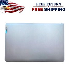 New LCD Rear Cover Housing Case Silver for Lenovo IdeaPad 3 15ITL6 15ALC6 82H8 picture
