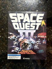 *Extremely Rare* 1989 Original SIERRA PC Game - SPACE QUEST III picture