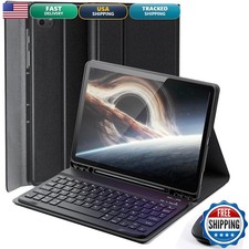 TUNKARMOR iPad Pro 11 inch M5 M4 Case Keyboard 2025/2024 Black picture