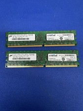 Micron 2GB (2x1GB) DDR2-533 PC2-4200U Desktop RAM MT16HTF12864AY-53EB1 picture