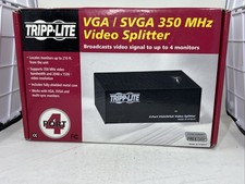 TRIPP LITE VGA/SVGA 350 MHZ 4PORT VIDEO SPLITTER/SIGNAL BOOSTER B114-004-R H4-48 picture