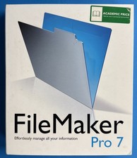 FileMaker Pro 7 Software for Mac CD-ROM Complete with Box & Manuals picture