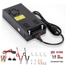 12V Power Supply 600W 50A, 110V AC to 12V DC Converter-Black 600W Power Supply picture