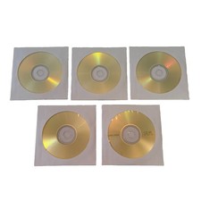 NEW Lot of 5 Memorex 52x700 MB 80min CD-R Discs with Paper Sleeves picture