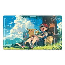 Pokemon Playmat Ash Ketchum Squirtle TCG CCG Pad Trading Card Game Mat Mousepad picture