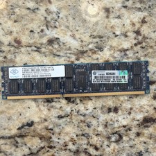 NANYA 8GB DDR3 2RX4 RAM PC3L-10600R-9-10-J1 1333MHz - NT8GC72C4NG0NK-CG ECC Reg. picture